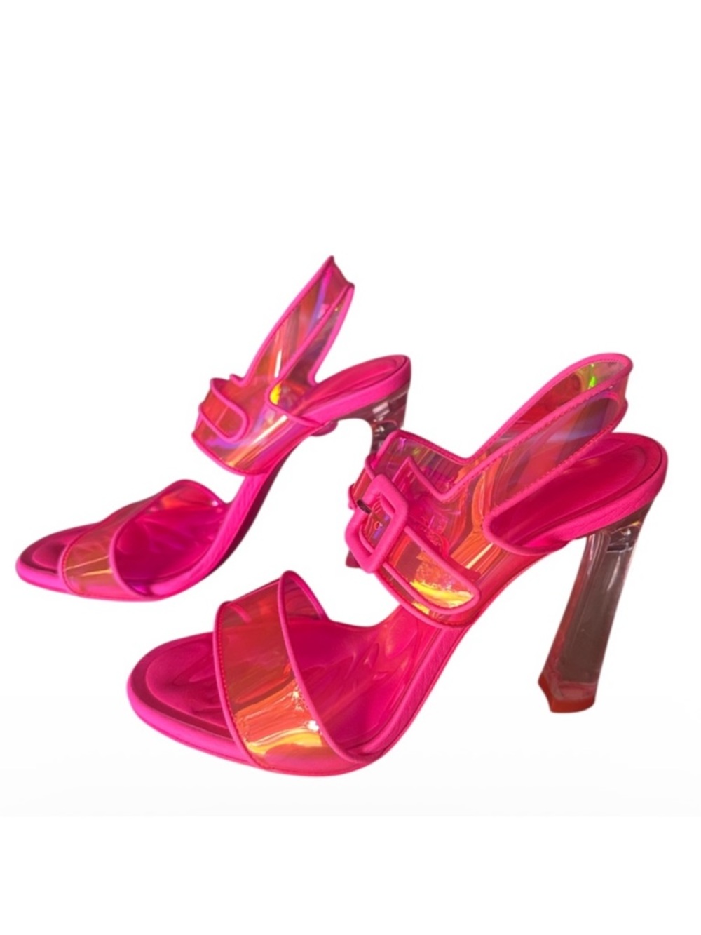 Christian Louboutin Loubi
Duniss Holographic heels
100mm RETAIL 1,095 - Picture 5 of 9